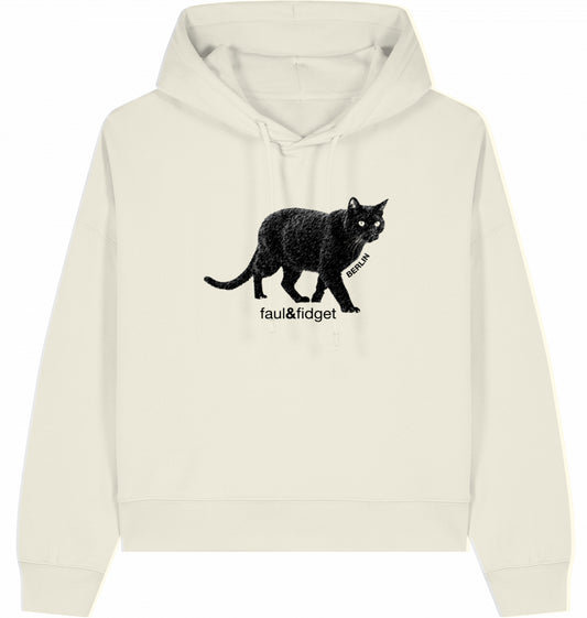 The Black Cat Womens Hoodie