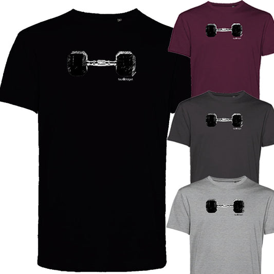 The Dumbbell Unisex T-shirt